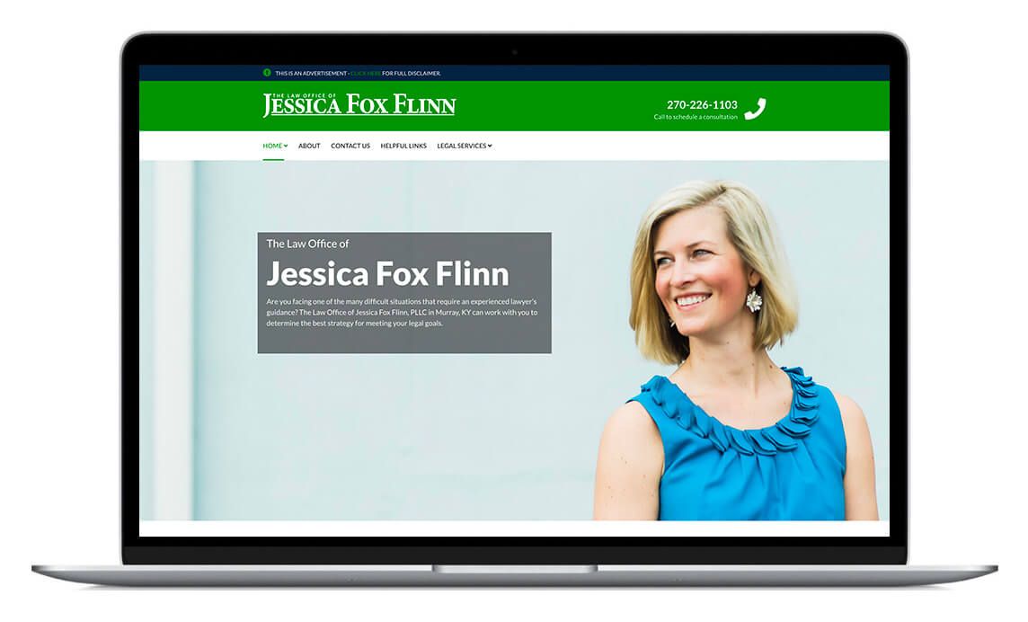 The Law Office of Jessica Fox Flinn Website